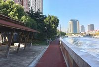 蘇州河長寧段健身步道一期3.7公里貫通，沿途公園綠地全部通宵開放