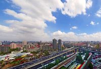 迎接中博會，萬米道路架空線入地，這里的天空要給“世界好看”