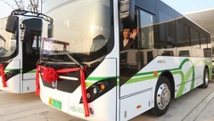 445輛車全部到位，崇明三島將實現新能源公交全覆蓋