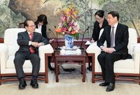 上海與這座城市同為各自國家的經濟中心和重要港口，應勇市長會見釜山市長