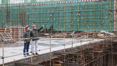 松江百億級項目建設進入關鍵階段，春節后首個工作日便熱火朝天復工
