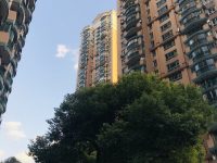 上海黃浦一小區居民，為一個新垃圾箱房舉辦一場揭牌儀式