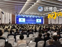 松下電器本間哲郎：中國政府開放政策會越來越好，已先下手為強第三屆進博會展位！