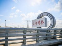 大泖港橋正式通車,上海松江金山兩區的居民通行更方便了 大泖港橋正式通車,上海松江金山兩區的居民通行更方便了