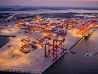 擁有四個“全球之最”，粵港澳大灣區首個新建自動化碼頭開港