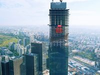 上海楊浦第一高樓順利封頂！創新設計為國內首次，在高空開出“空中之眼”